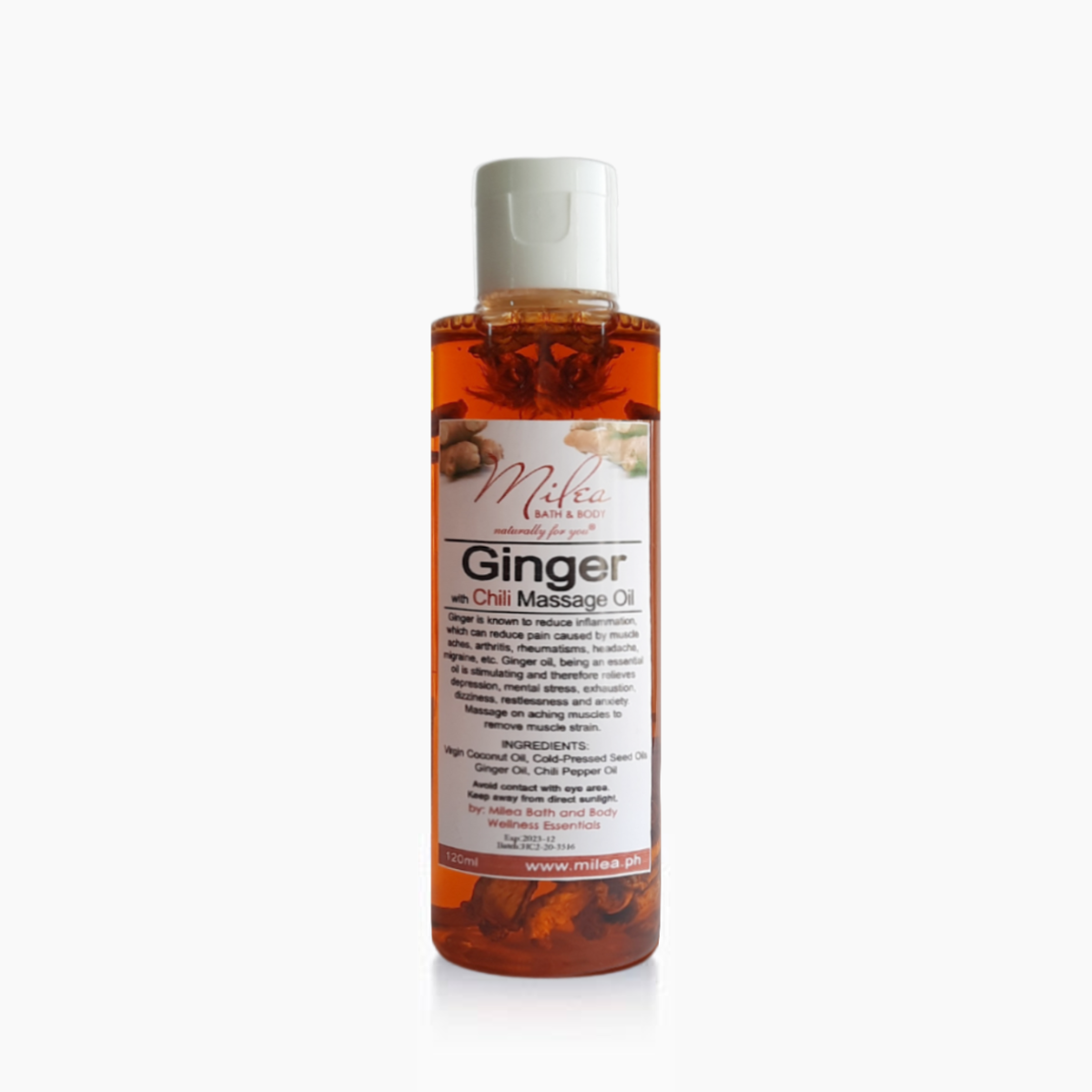 Ginger Chili Massage Oil
