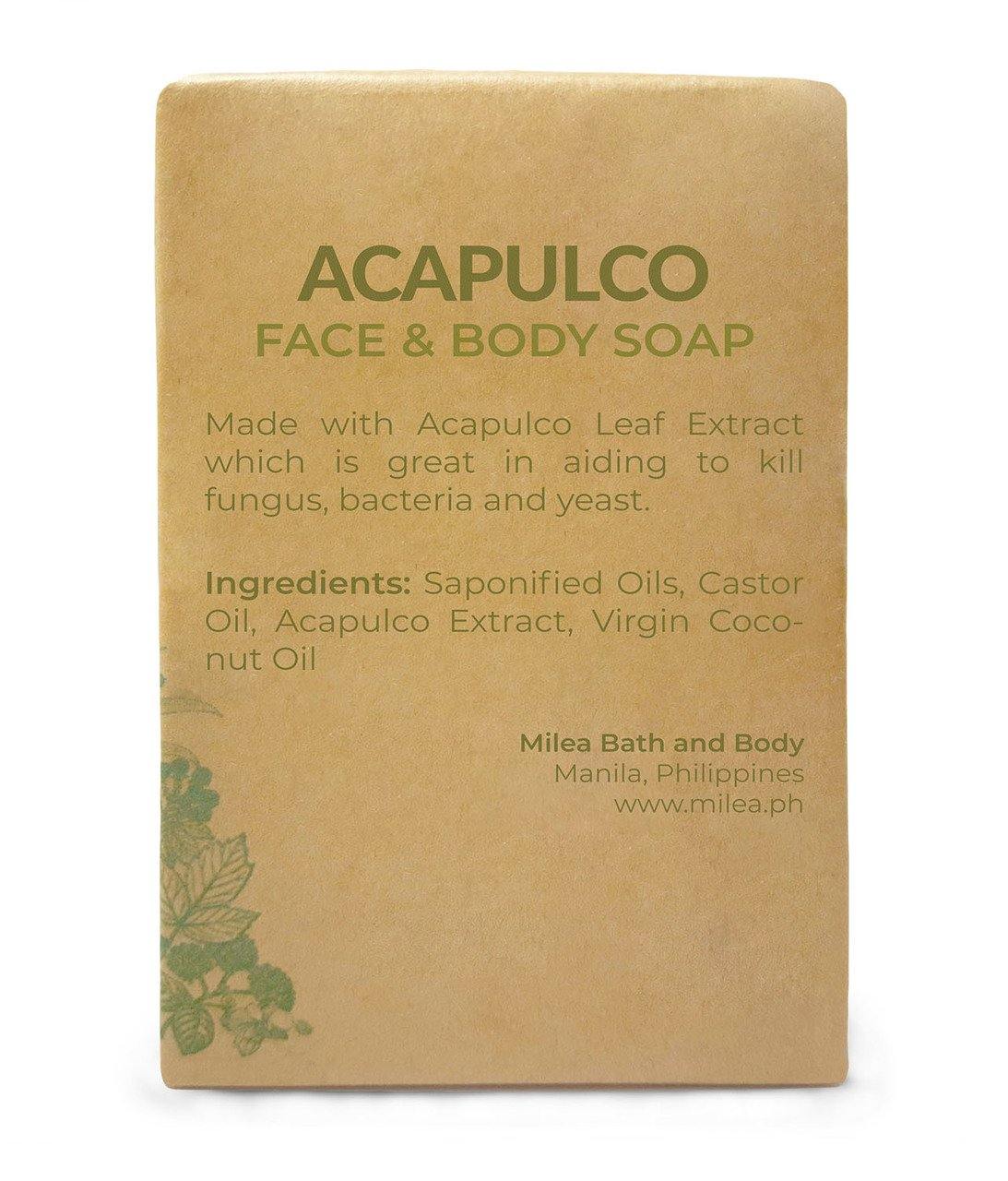 Acapulco Antifungal Soap Soaps Milea All Organics 