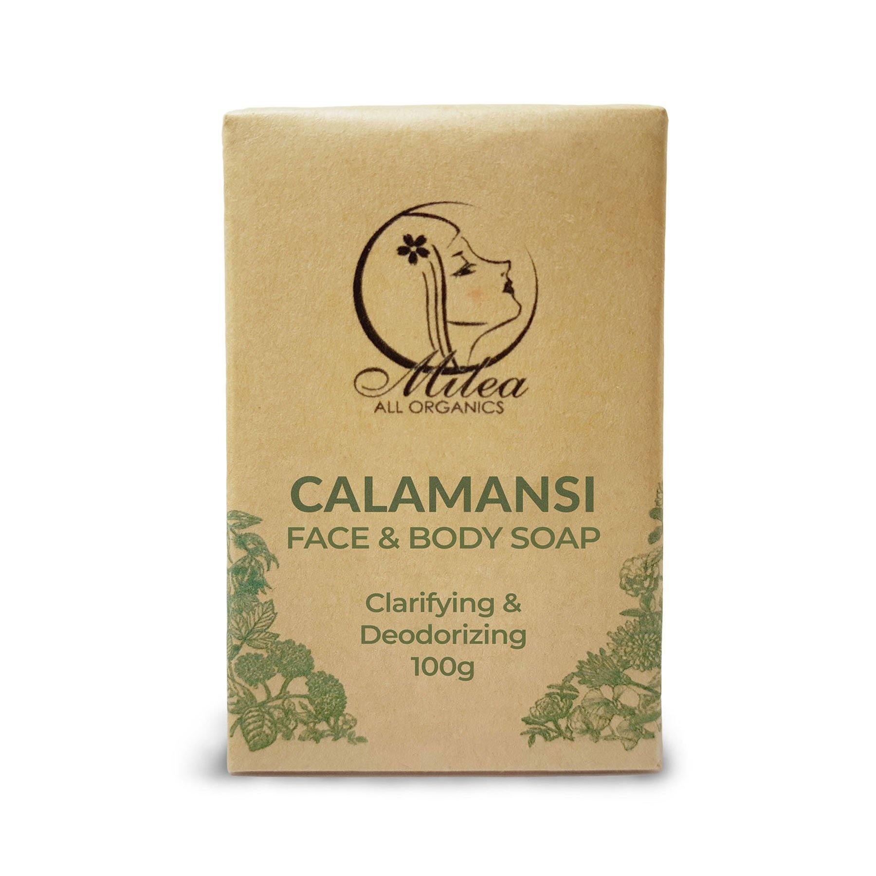 Calamansi Clarifying Soap Soaps Milea All Organics 100g 