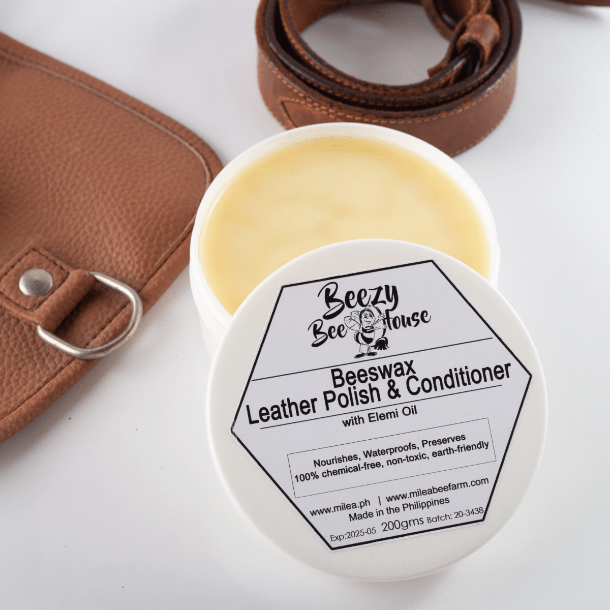 Beeswax Leather Polish and Conditioner