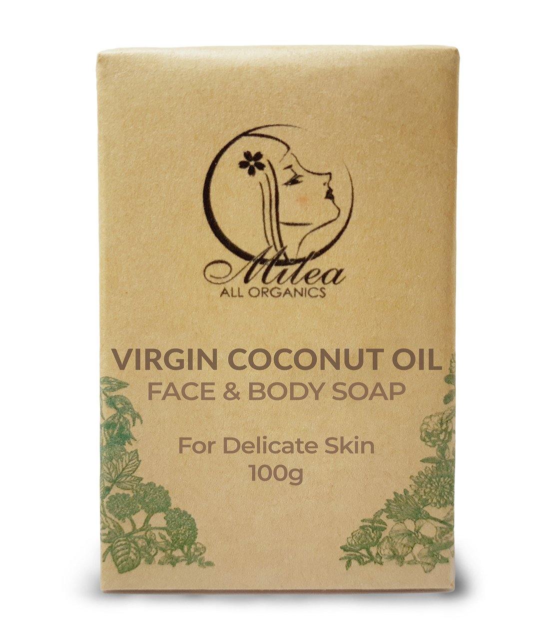 Virgin Coconut Oil with Coco Cream Soap - Milea All Organics - Philippines